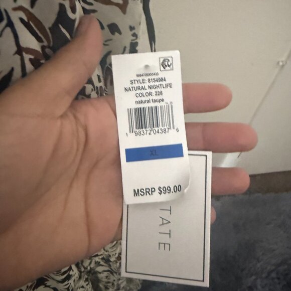 Sleeveless Maxi chiffon tiered dress - Picture 3 of 5